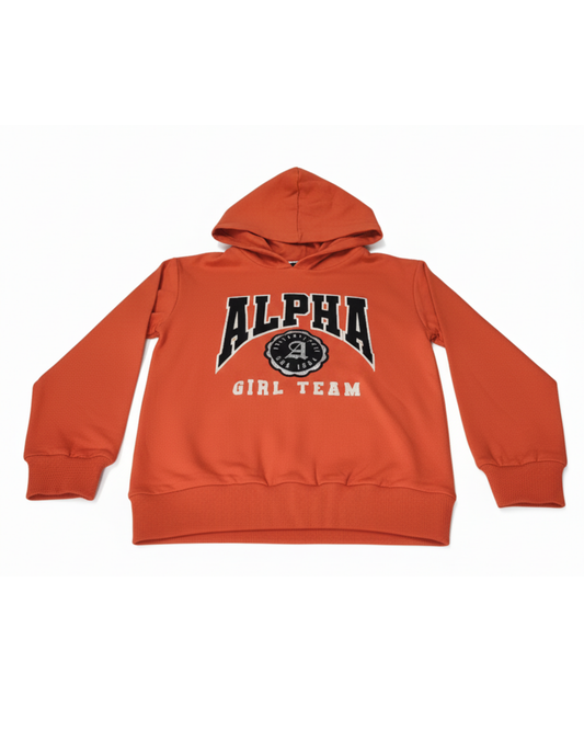 SUDADERA ALPHA CON GORRO