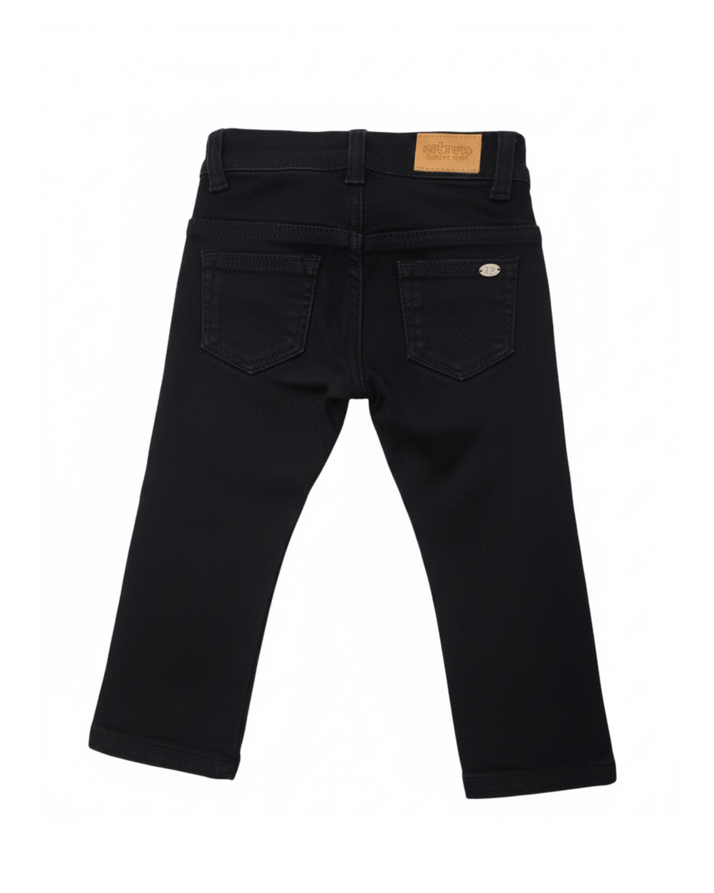 PANTALÓN NEGRO TIPO VAQUERO