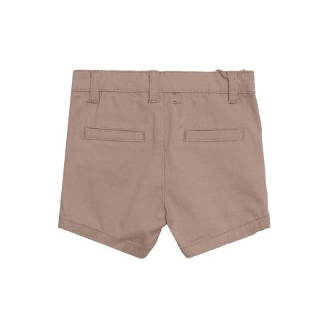 PANTALÓN SHORT BEIGE BÁSICO