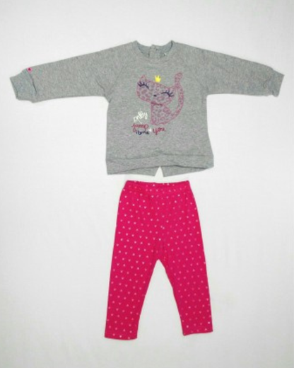 CONJUNTO BEBÉ GATITO