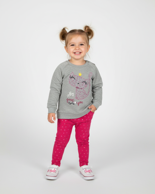 CONJUNTO BEBÉ GATITO