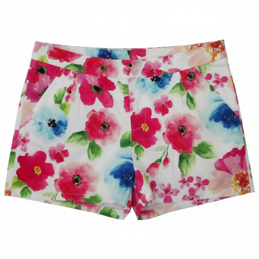 PANTALONES SHORT FLORES