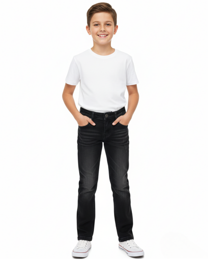 PANTALÓN VAQUERO NEGRO