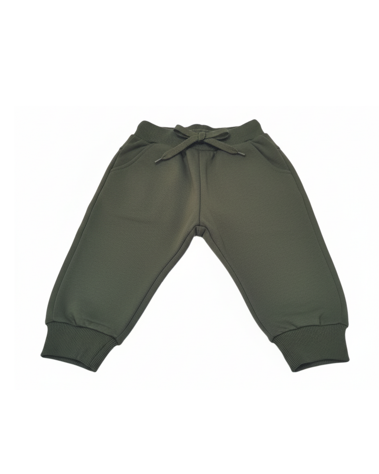 PANTALÓN JOGGING VERDE MILITAR NIÑO