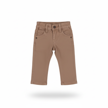 PANTALÓN CHINO BÁSICO MARRÓN