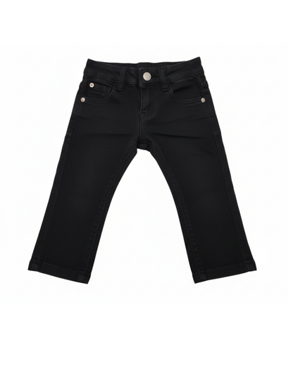 PANTALÓN NEGRO TIPO VAQUERO