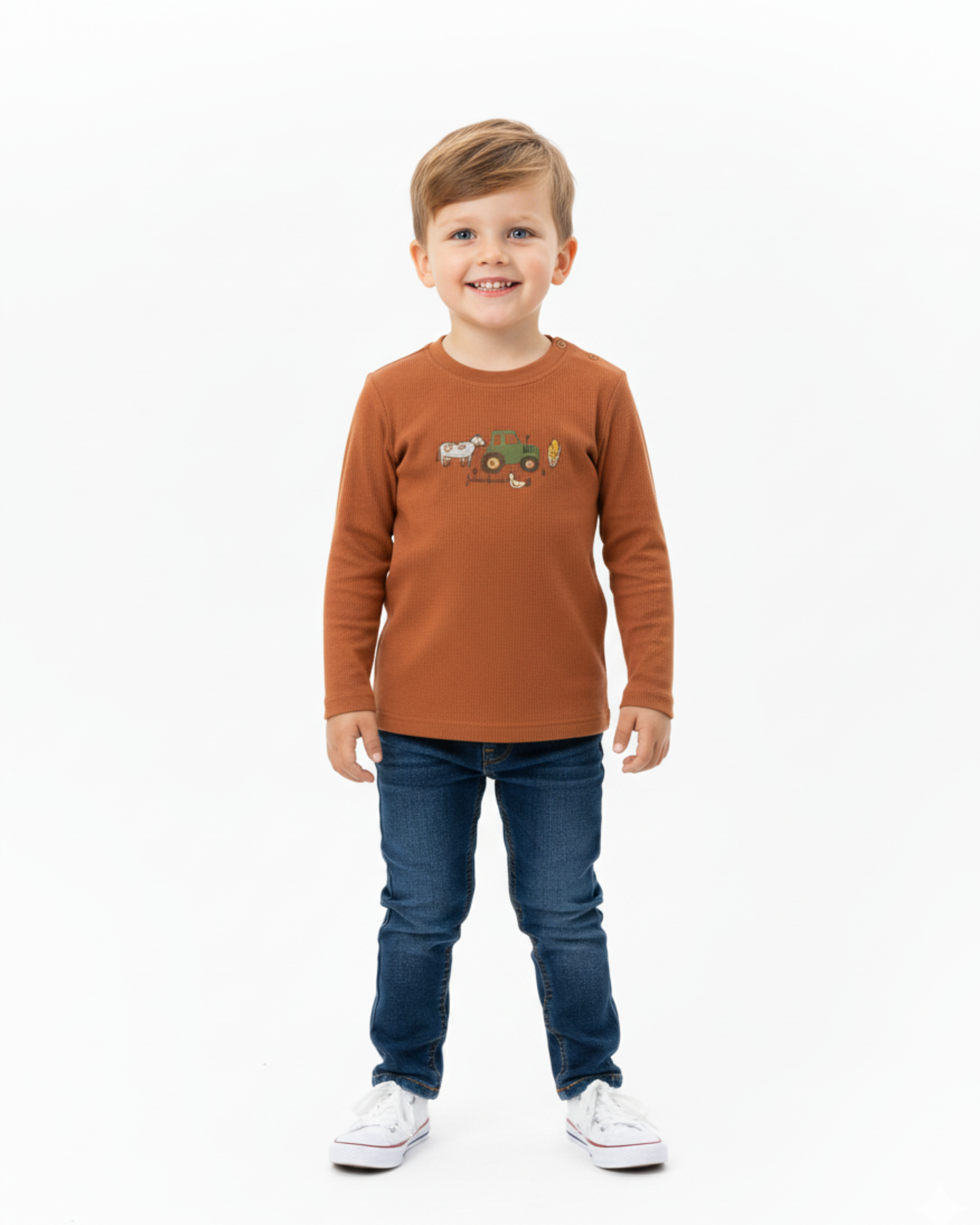 CAMISETA GRANJA ALGODÓN ECOLÓGICO