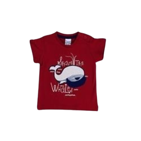 CAMISETA MANGA CORTA BALLENA