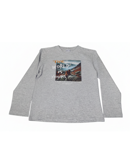 CAMISETA THE WORLD IS YOURS