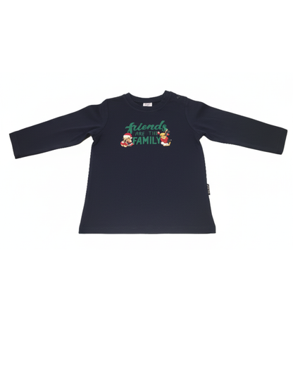 CAMISETA FRIENDS NAVIDAD MARINO