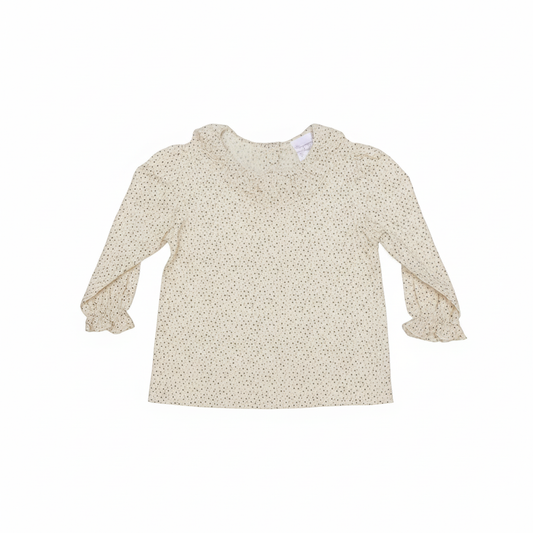 BLUSA CON ESTAMPADO DE TOPITOS